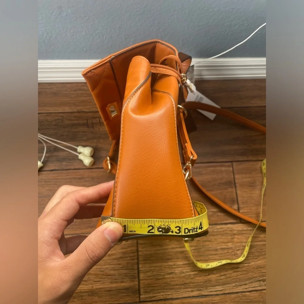 Studded🧡backpack quilted bag quilted backpack travel bag fall bag fall backpack